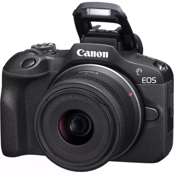 Canon EOS R100 + RF-S 18-45mm F4.5-6.3 IS STM Kit MILC 24,1 MP CMOS 6000 x 4000 Píxeles Negro