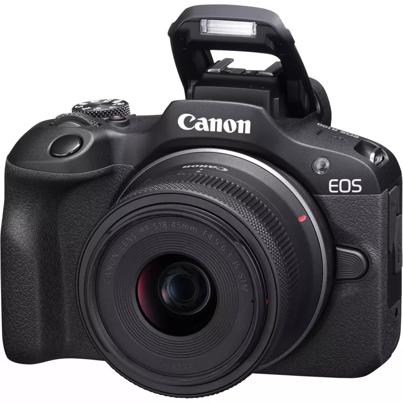 Canon EOS R100 + RF-S 18-45mm F4.5-6.3 IS STM Kit MILC 24,1 MP CMOS 6000 x 4000 Píxeles Negro