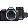 Canon EOS R100 Kit con RF-S 18-45mm f/4.5-6.3 IS STM y RF-S 55-210mm f/5-7.1 IS STM, negro (6052C023)