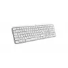 Logitech MX Keys S Teclado Universal RF Inalámbrico + Bluetooth QWERTY Danés Finés Noruego Sueco Aluminio Blanco