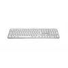 Logitech MX Keys S Teclado Universal RF Inalámbrico + Bluetooth QWERTY Danés Finés Noruego Sueco Aluminio Blanco