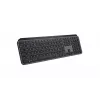 Logitech MX Keys S Teclado Universal RF Inalámbrico Bluetooth QWERTY Danés Finés Noruego Sueco Grafito