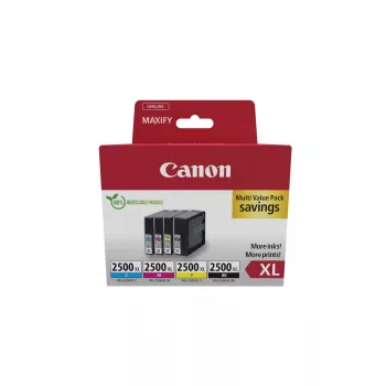 Canon 9254B010 Cartucho de tinta 4 uds. Original Alto (XL) Rendimiento Negro, Cian, Magenta, Amarillo