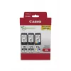 Canon 5437C004 Cartucho de tinta 3 uds. Original alto (XL) rendimiento Negro, Cian, Magenta, Amarillo