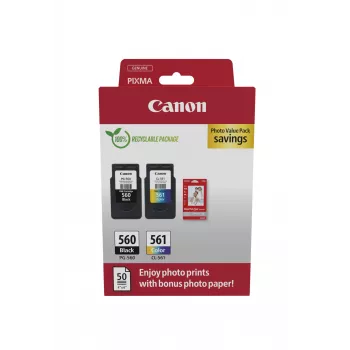 Canon 3713C008 Cartucho de tinta 2 uds. Original Negro, Cian, Magenta, Amarillo