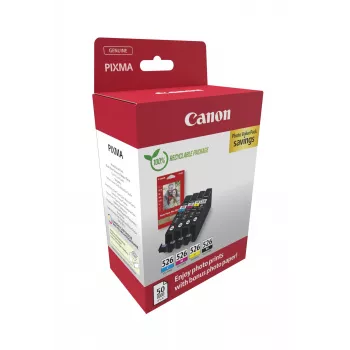 Canon 4540B019 Cartucho de tinta 4 uds. Original Negro, Cian, Magenta, Amarillo