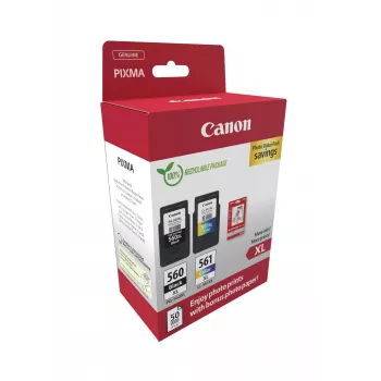 Canon 3712C008 Cartucho de tinta 2 uds. Original Alto (XL) Rendimiento Negro, Cian, Magenta, Amarillo
