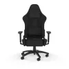 Corsair TC100 RELAXED asiento acolchado negro respaldo 59,5x81 cm