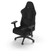 Corsair TC100 RELAXED asiento acolchado negro respaldo 59,5x81 cm
