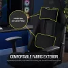 Corsair TC100 RELAXED asiento acolchado negro respaldo 59,5x81 cm