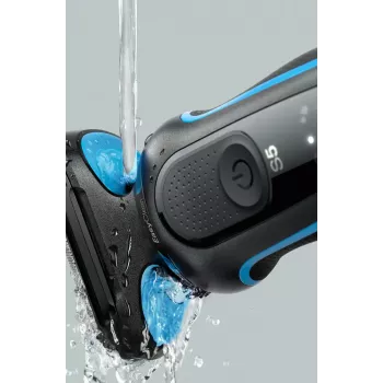 Braun 51-B1000s afeitadora de lámina negro, azul