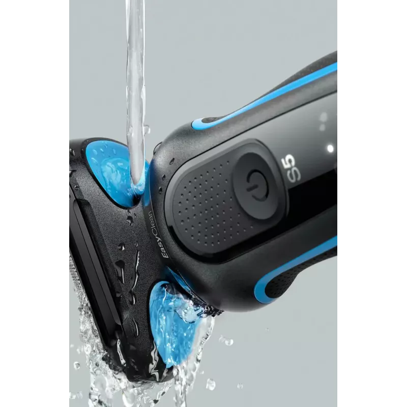 Braun 51-B1000s afeitadora de lámina negro, azul