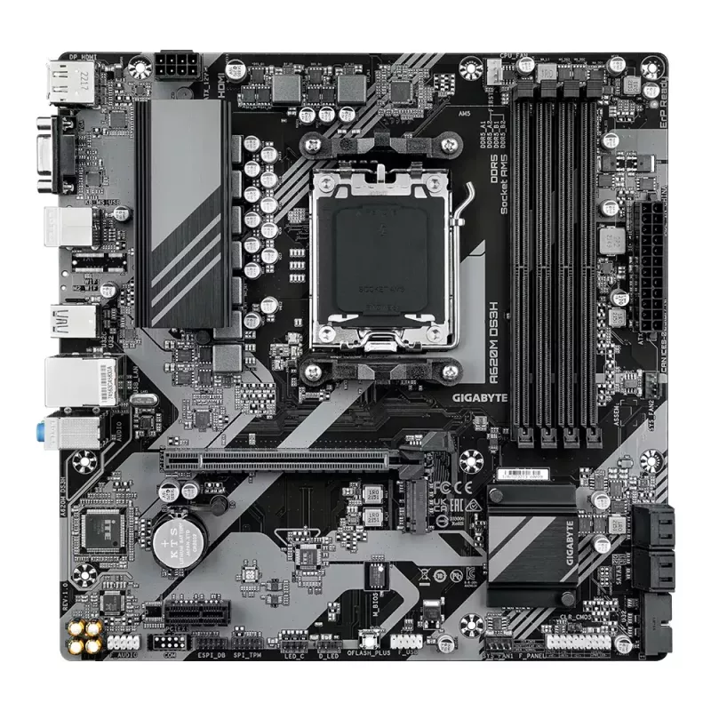 Placa base GIGABYTE A620M DS3H, A620, AM5, ATX