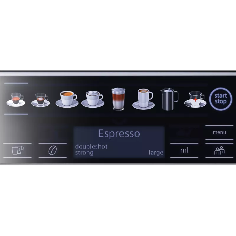 Cafetera espresso Siemens EQ.6 plus TE657319RW — superautomática, depósito de agua de 1,7 l, bomba de 19 bar, molinillo integrado