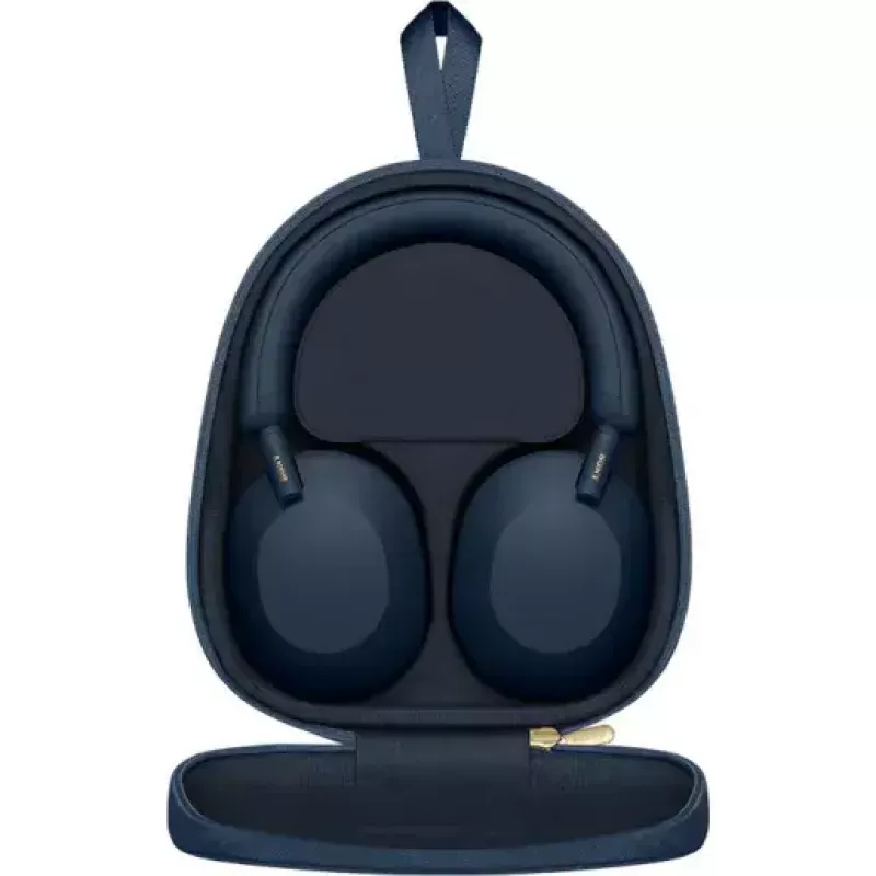 Sony WH-1000XM5 auriculares con cancelación de ruido, inalámbricos, 30 horas de autonomía, auriculares Bluetooth de diadema, optimizados para Alexa y Google Assistant, IOS y Android con micrófono integrado, en Midnight Blue
