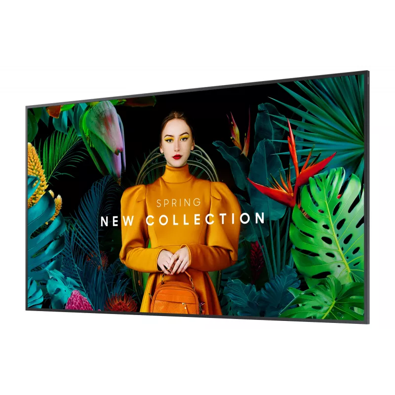 Samsung QM85C pantalla plana de señalización digital 2,16 m (85 inch) LCD Wi-Fi 500 cd/m² 4K Ultra HD negro Tizen 24/7