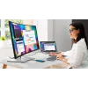 DELL UltraSharp U3824DW monitor de ordenador 95,2 cm (37,5 inch) 3840 x 1600 píxeles Wide Quad HD+ LCD negro, plateado