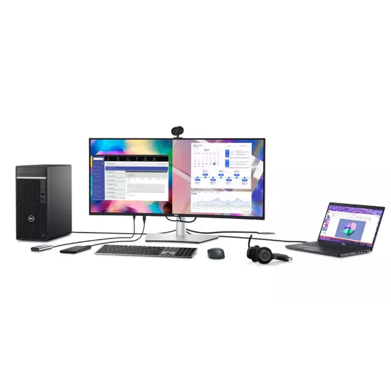 DELL UltraSharp U3824DW monitor de ordenador 95,2 cm (37,5 inch) 3840 x 1600 píxeles Wide Quad HD+ LCD negro, plateado