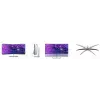 DELL UltraSharp U3824DW monitor de ordenador 95,2 cm (37,5 inch) 3840 x 1600 píxeles Wide Quad HD+ LCD negro, plateado
