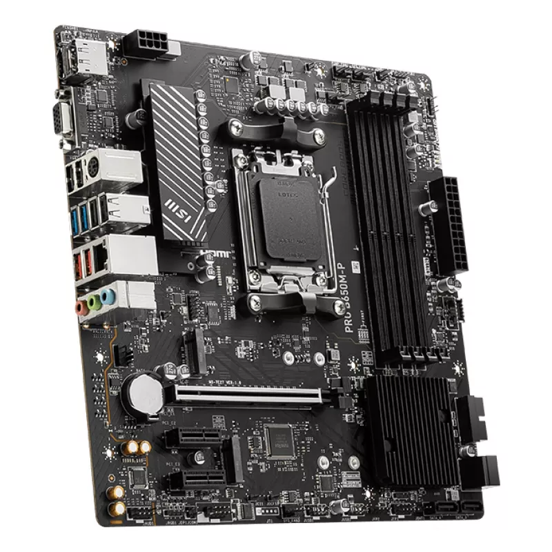 MSI PRO B650M-P Placa base AMD B650 Socket AM5 micro ATX