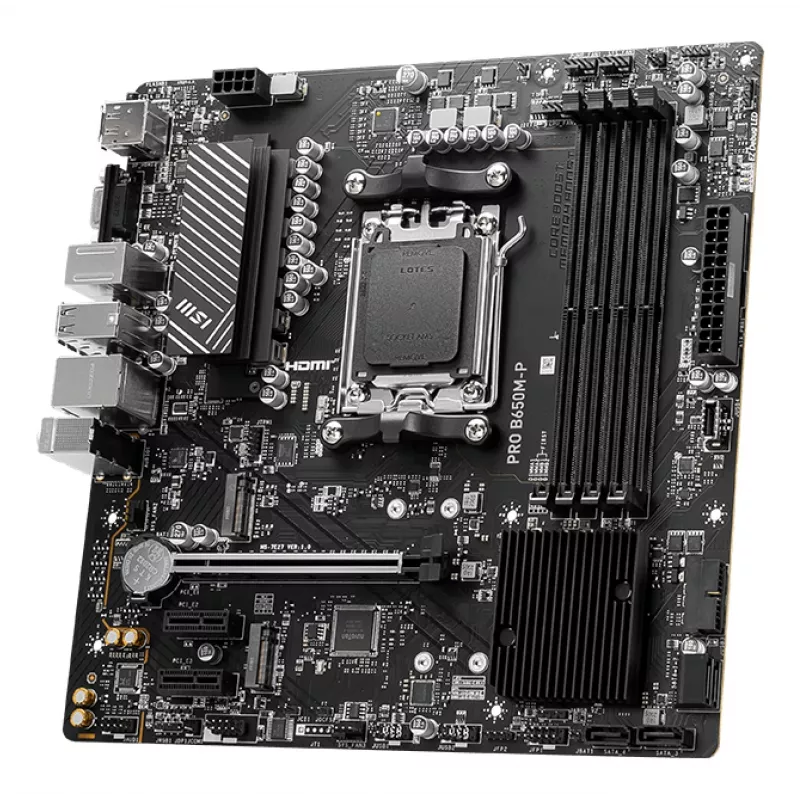 MSI PRO B650M-P Placa base AMD B650 Socket AM5 micro ATX