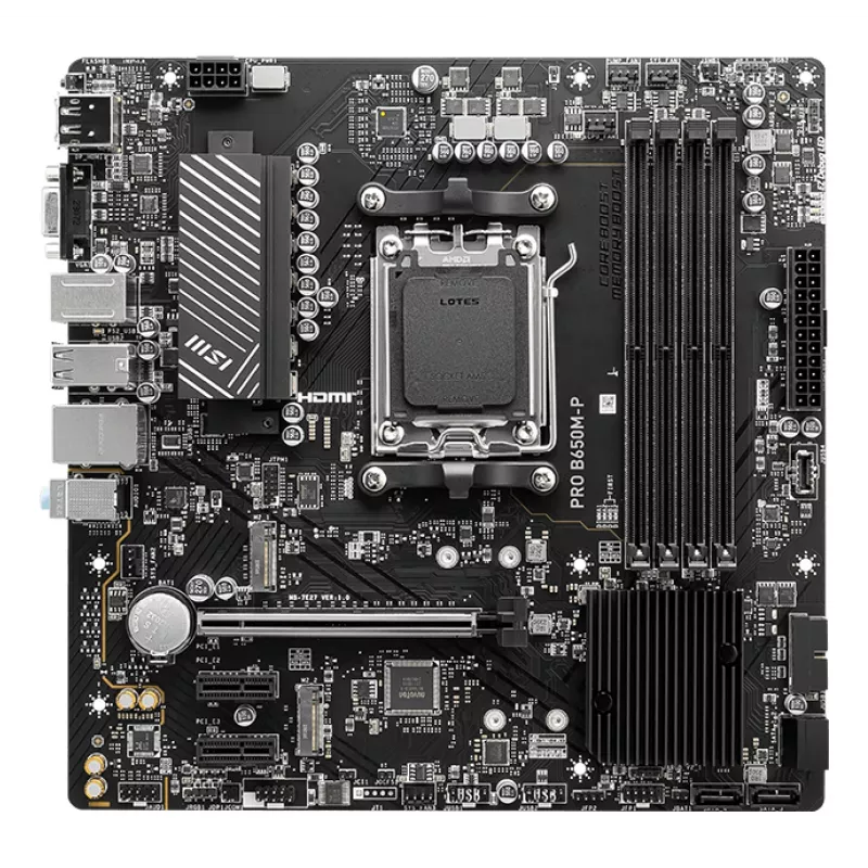 MSI PRO B650M-P Placa base AMD B650 Socket AM5 micro ATX