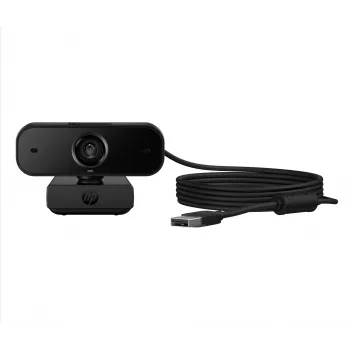 HP 430 FHD Webcam, 2 MP, 1920 x 1080 píxeles, Full HD, 60 fps, 85°, Hogar