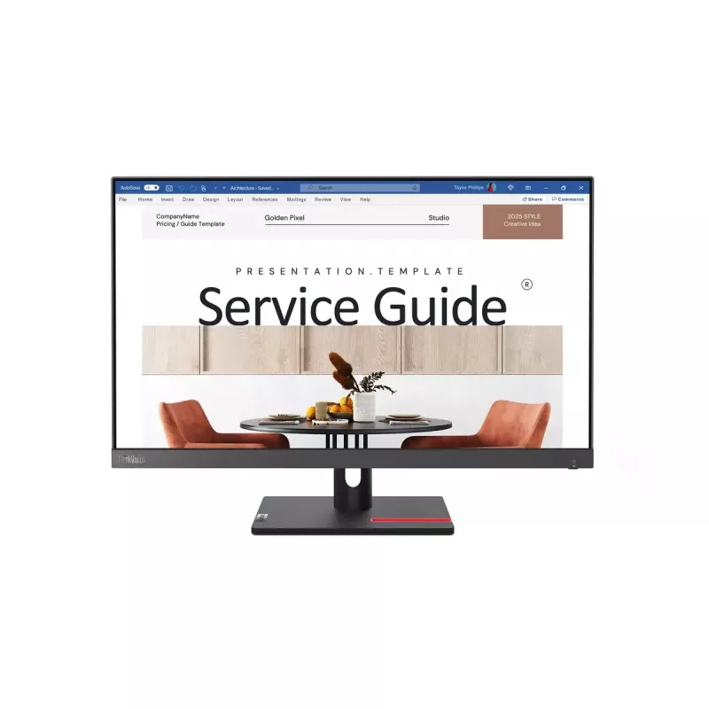 Lenovo ThinkVision S24i-30 Monitor de ordenador 60,5 cm (23,8 pulgadas) 1920 x 1080 píxeles Full HD LED Negro