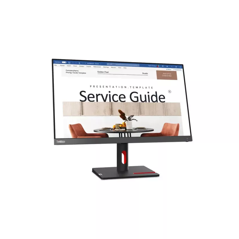 Lenovo ThinkVision S24i-30 Monitor de ordenador 60,5 cm (23,8 pulgadas) 1920 x 1080 píxeles Full HD LED Negro
