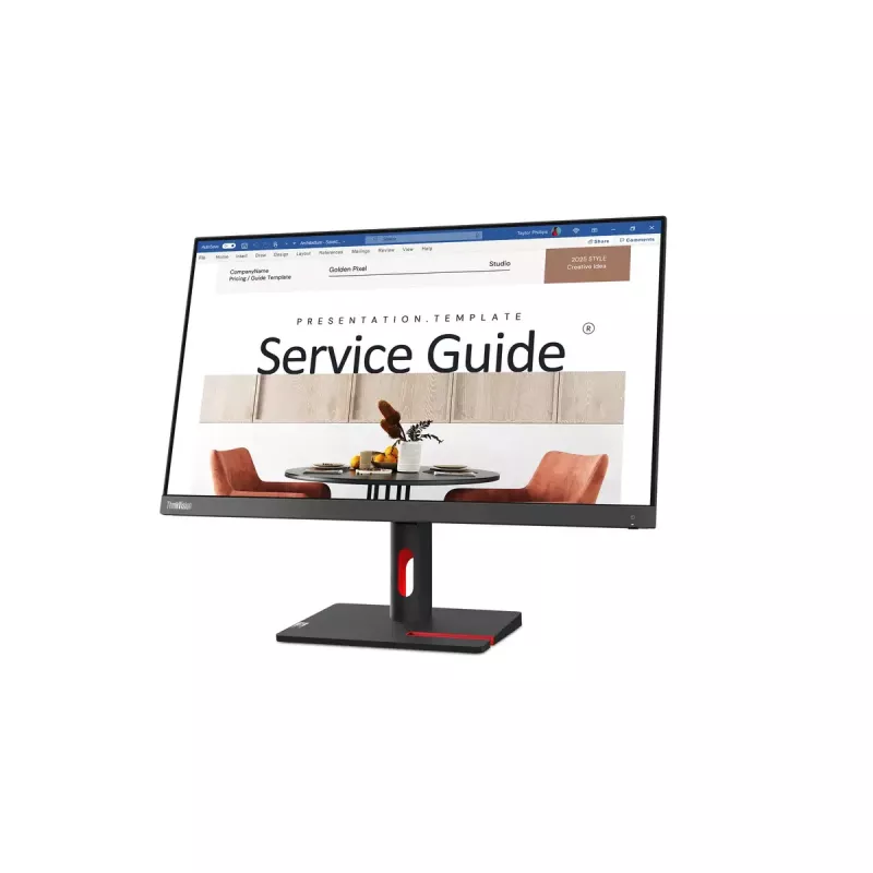 Lenovo ThinkVision S24i-30 Monitor de ordenador 60,5 cm (23,8 pulgadas) 1920 x 1080 píxeles Full HD LED Negro