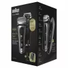 Braun Series 9 Pro+ 9575cc Afeitadora en húmedo y en seco Afeitadora de láminas Recortadora Metallic