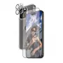 PanzerGlass ® Pack 3 en 1 iPhone 15 Pro Max, Apple, Apple - iPhone 15 Pro Max, Aplicación en seco, Antigolpes, Transparente, 1 unidad