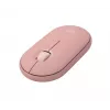 LOGITECH Pebble 2 M350s Ratón óptico inalámbrico rosa