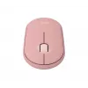 LOGITECH Pebble 2 M350s Ratón óptico inalámbrico rosa