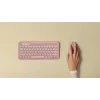 LOGITECH Pebble 2 M350s Ratón óptico inalámbrico rosa
