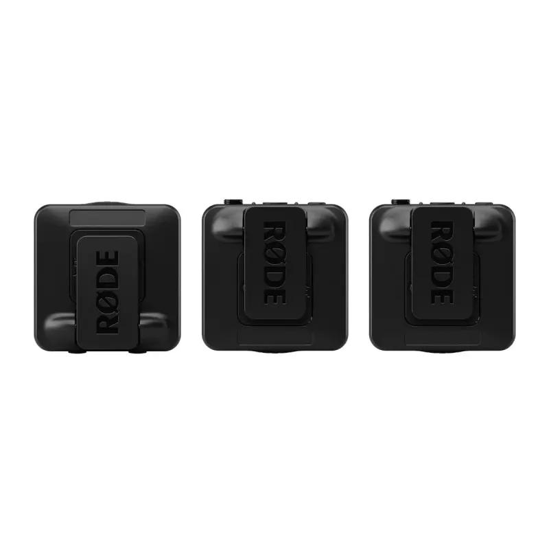 Sistema de micrófono lavalier inalámbrico RØDE Wireless PRO — lavalier omnidireccional, 20–20.000 Hz, batería de 7 h, alcance de 260 m