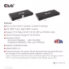Splitter HDMI™ CLUB3D de 1 a 8 Full 3D y 4K60Hz (600MHz)