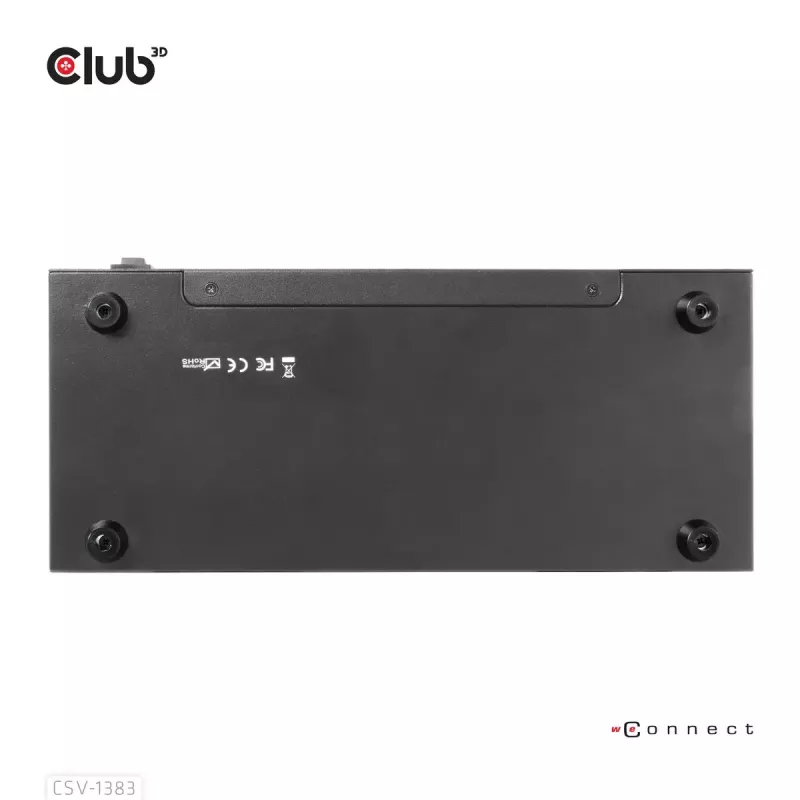 Splitter HDMI™ CLUB3D de 1 a 8 Full 3D y 4K60Hz (600MHz)