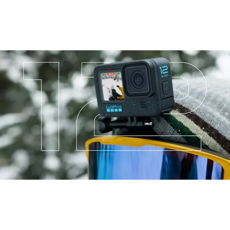 Cámara de acción GoPro HERO12 Black — 5K Ultra HD, 240 fps, 27 MP CMOS, 177° de campo de visión, LCD, MicroSD, Wi-Fi