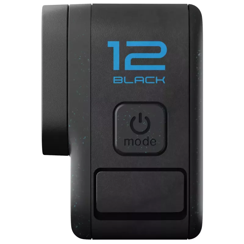Cámara de acción GoPro HERO12 Black — 5K Ultra HD, 240 fps, 27 MP CMOS, 177° de campo de visión, LCD, MicroSD, Wi-Fi