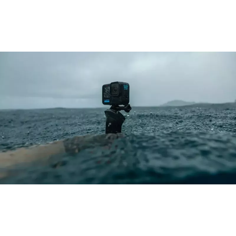 Cámara de acción GoPro HERO12 Black — 5K Ultra HD, 240 fps, 27 MP CMOS, 177° de campo de visión, LCD, MicroSD, Wi-Fi