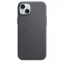 Funda APPLE FineWoven con MagSafe para iPhone 15 Plus Negro