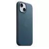 Funda APPLE FineWoven con MagSafe iPhone 15 Pacific Blue