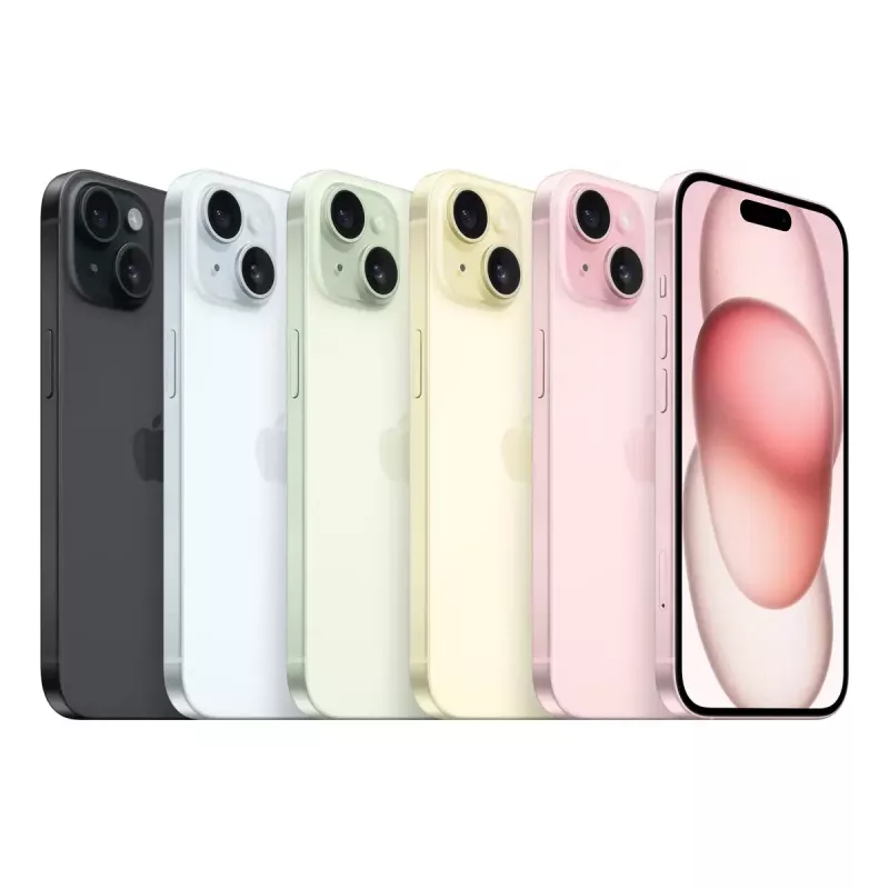 Smartphone Apple iPhone 15 6,1 pulgadas 256GB Negro