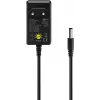 Adaptador de CA Goobay 64568 Universal Negro 12V 2.25A 1.8m