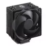 Cooler Master Hyper 212 Black RR-S4KK-25SN-R1 disipador de aire para CPU, ventilador de 120 mm, 4 tubos de calor, AM4/AM5/LGA1700, negro