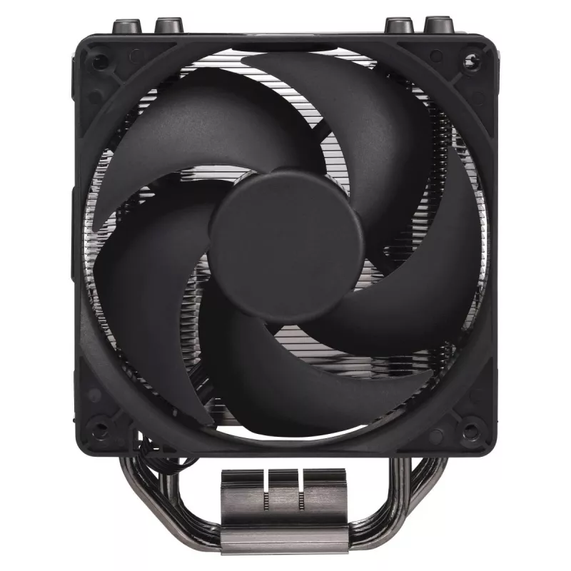 Cooler Master Hyper 212 Black RR-S4KK-25SN-R1 disipador de aire para CPU, ventilador de 120 mm, 4 tubos de calor, AM4/AM5/LGA1700, negro