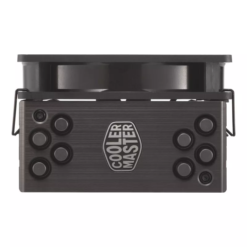 Cooler Master Hyper 212 Black RR-S4KK-25SN-R1 disipador de aire para CPU, ventilador de 120 mm, 4 tubos de calor, AM4/AM5/LGA1700, negro