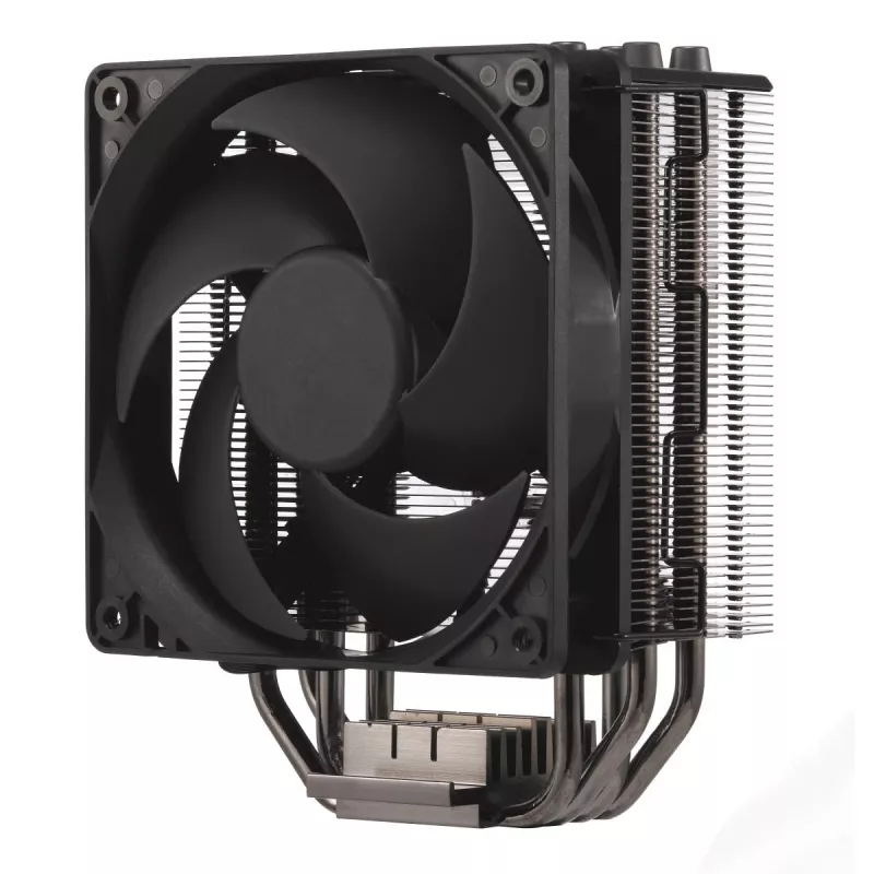 Cooler Master Hyper 212 Black RR-S4KK-25SN-R1 disipador de aire para CPU, ventilador de 120 mm, 4 tubos de calor, AM4/AM5/LGA1700, negro