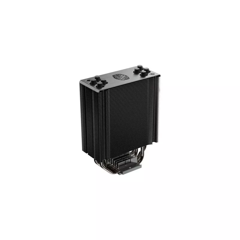 Cooler Master Hyper 212 Black RR-S4KK-25SN-R1 disipador de aire para CPU, ventilador de 120 mm, 4 tubos de calor, AM4/AM5/LGA1700, negro